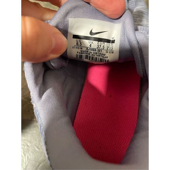 Nike Womens Purple Renew Arena Running Trainers Athletic Sneakers Shoes Size 6.5 - Picture 7 of 7